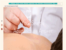 Tablet Screenshot of acupuncture-5e.com